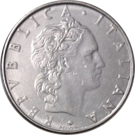 Италия 50 лир 1982 год - Вулкан