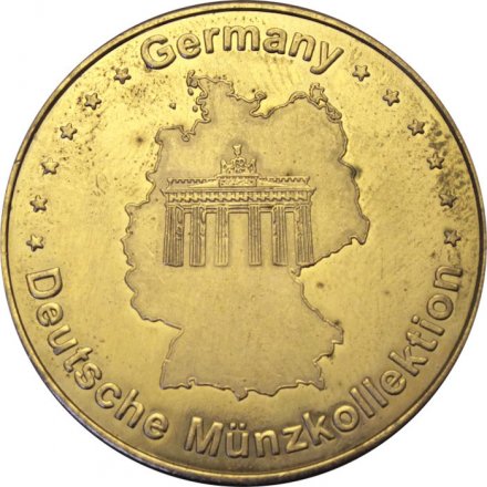 Жетон DEUTSCHE MUNZ KOLLEKTION - der hohe dom zu koln munze Германия