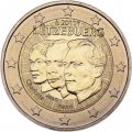 Люксембург 2 евро 2011 год - Великий Герцог Жан