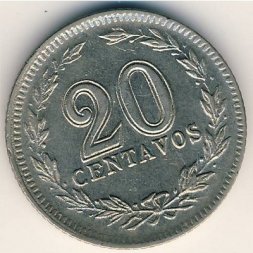 Аргентина 20 сентаво 1923 год