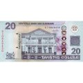Суринам 20 долларов 2010 год - Красное мангровое дерево UNC