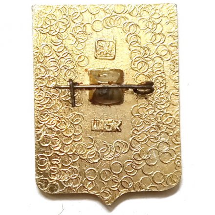 Значок Славяносербск. Луганская область. Герб. Серия &quot;Квадраты&quot;