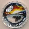 Фиджи 10 долларов 2012 год - Метеорит Jilin (Китай 1976)