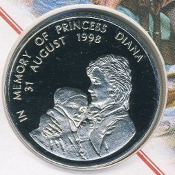 Замбия 1000 квача 1998 год
