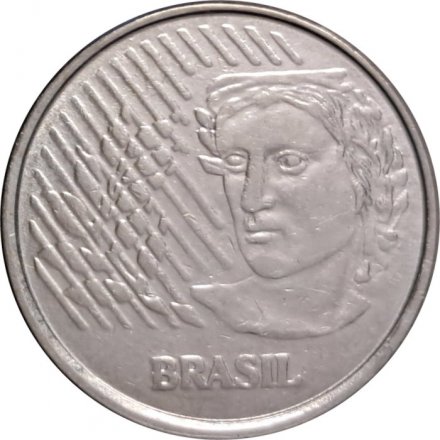Бразилия 10 сентаво 1996 год - Фигура Республики