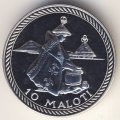 Лесото 10 малоти 1976 год