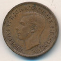 Великобритания 1 фартинг 1942 год - Крапивник