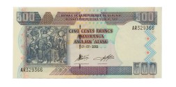 Бурунди 500 франков 2003 год - UNC