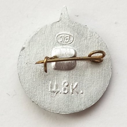 Значок Космический корабль &quot;Союз-10&quot;. Шаталов Елисеев Рукавишников