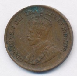 Канада 1 цент 1929 год