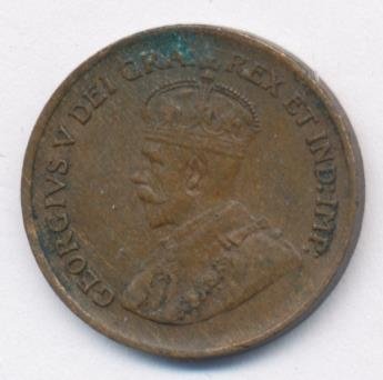 Канада 1 цент 1929 год