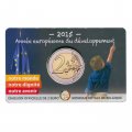 Бельгия 2 Евро 2015 год - Европейский год развития
