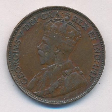 Канада 1 цент 1918 год