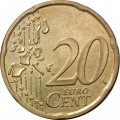 Австрия 20 евроцентов 2003 год - Дворец Бельведер