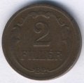 Венгрия 2 филлера 1935 год