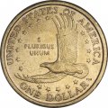 США 1 доллар 2000 год - Сакагавея. Парящий Орёл (D)