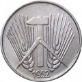ГДР 1 пфенниг 1952 год (A)