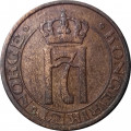 Норвегия 2 эре 1932 год - Король Хокон VII