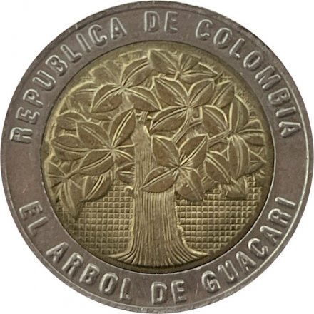 Колумбия 500 песо 2008 год