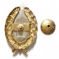 Знак (ромб) БГТУ. Военмех (золотистый)
