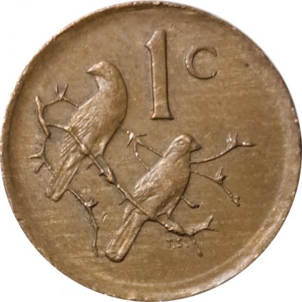 ЮАР 1 цент 1984 год