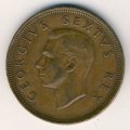 ЮАР 1 пенни 1952 год