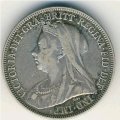 Великобритания 1 шиллинг 1893 год
