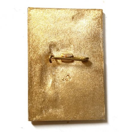 Значок Делегату XXVII (27) партийной конференции ордена Ленина Ленинградского военного округа. 1974 год