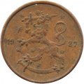 Финляндия 5 пенни 1927 год