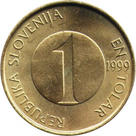 Словения 1 толар 1999 год - Форель
