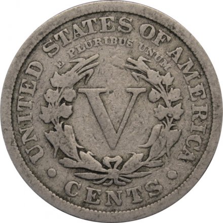 США 5 центов 1912 год (без отметки МД)