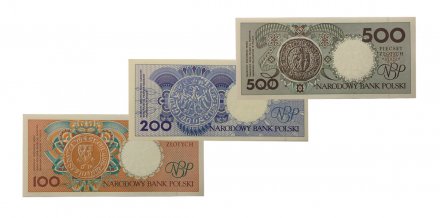 Польша набор банкнот в буклете 1990 год - Выпуск 2018 года - UNC