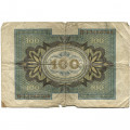 Германия 100 марок 1920 год - Бамбергский всадник - VG