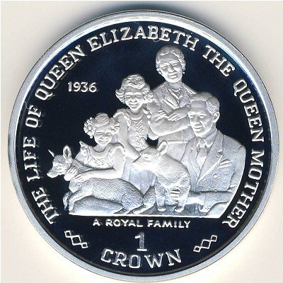 Гибралтар 1 крона 1999 год