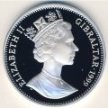 Гибралтар 1 крона 1999 год