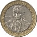 Чили 100 песо 2009 год