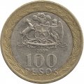 Чили 100 песо 2009 год