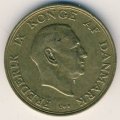 Дания 1 крона 1958 год
