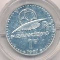 Франция 1 франк 1997 год - Чемпионат мира по футболу 1998