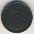 Дания 1 эре 1916 год - Король Кристиан X