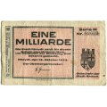 Германия (нотгельд) 1 миллиард марок 1923 год - Райдт (Rheydt) VF
