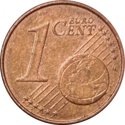 Ирландия 1 евроцент 2004 год