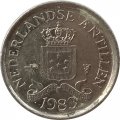 Антильские острова 10 центов 1983 год
