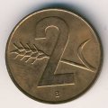 Швейцария 2 раппена 1966 год