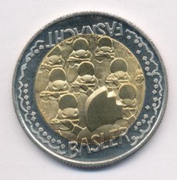 Швейцария 5 франков 2000 год