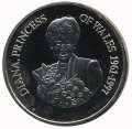 Теркс и Кайкос 5 крон 1998 год - Диана, принцесса Уэльская