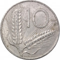 Италия 10 лир 1969 год