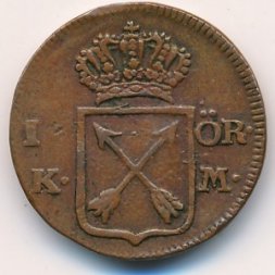 Швеция 1 эре 1778 год