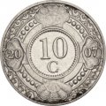 Антильские острова 10 центов 2007 год