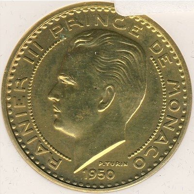Монако 100 франков 1950 год